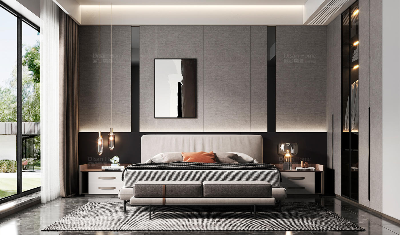 F-2217R格拉圖淺灰（布紋）+B-2130炫黑+F-2117 貝西諾黑橡